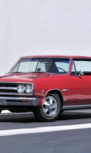 Превью обои 1965, chevrolet chevelle, malibu, ss, 396, z16