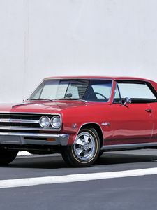 Превью обои 1965, chevrolet chevelle, malibu, ss, 396, z16