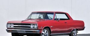 Превью обои 1965, chevrolet chevelle, malibu, ss, 396, z16