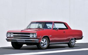 Превью обои 1965, chevrolet chevelle, malibu, ss, 396, z16