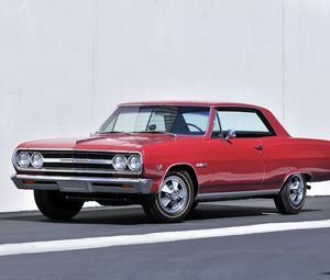 Превью обои 1965, chevrolet chevelle, malibu, ss, 396, z16