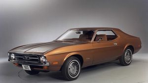 Превью обои 1972, ford, mustang, стиль
