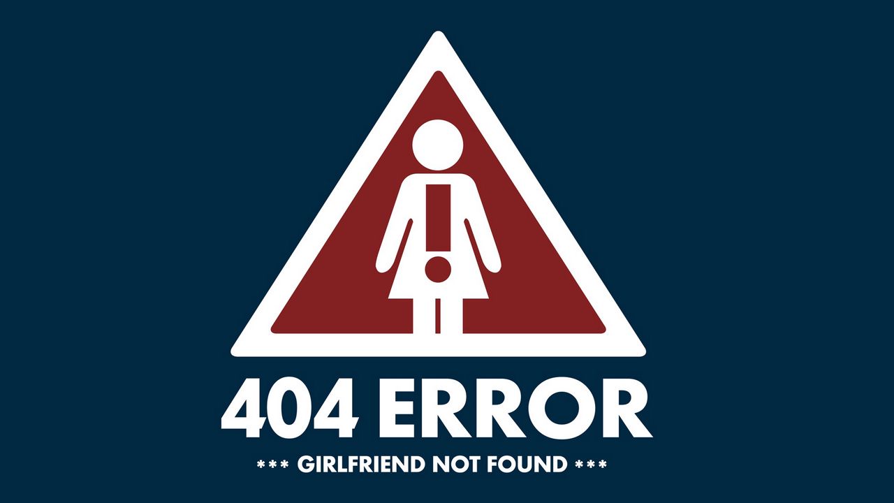 Обои 404 error, ошибка, знак, предупреждение