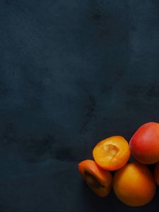 Превью обои абрикосы, фрукты, еда