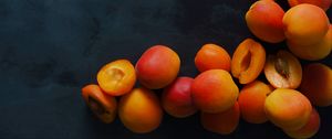 Превью обои абрикосы, фрукты, еда
