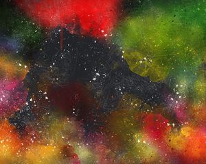 Превью обои абстракция, акварель, пятна, разноцветный