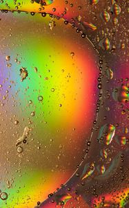 Превью обои абстракция, макро, пузыри, разноцветный