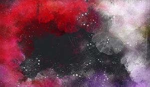Превью обои абстракция, пятна, акварель, темный