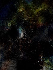 Превью обои абстракция, пятна, акварель, темный
