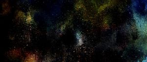 Превью обои абстракция, пятна, акварель, темный