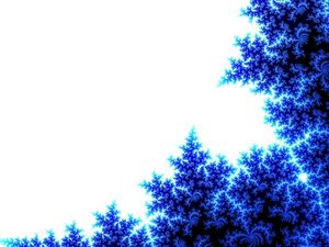Превью обои абстракция, синий, елка, белый