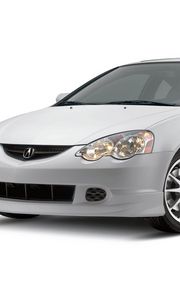 Превью обои acura, rsx, 2004, белый металлик, вид спереди, стиль, акура, авто