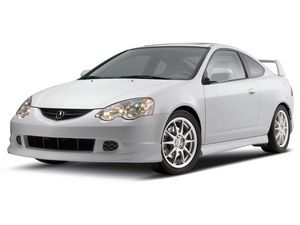 Превью обои acura, rsx, 2004, белый металлик, вид спереди, стиль, акура, авто