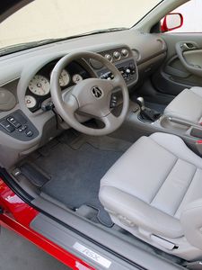 Превью обои acura, rsx, 2006, салон, интерьер, руль, спидометр