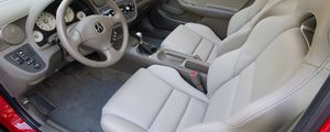 Превью обои acura, rsx, 2006, салон, интерьер, руль, спидометр