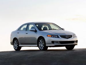 Превью обои acura, tsx, 2006, серый металлик, стиль, авто, акура, асфальт