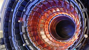 Превью обои адронный коллайдер, hadron collider, ускоритель, частицы