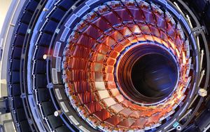 Превью обои адронный коллайдер, hadron collider, ускоритель, частицы