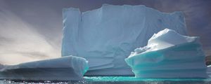 Превью обои айсберги, лед, рельеф, море, природа