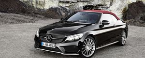 Превью обои amg, mercedes-benz, c-class, кабриолет