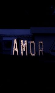 Превью обои amor, любовь, буквы