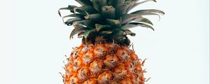 Превью обои ананас, фрукт, тропический, минимализм