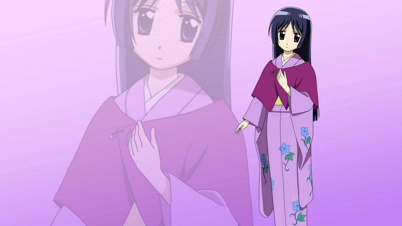 Обои аниме, девушка, юная, кимоно