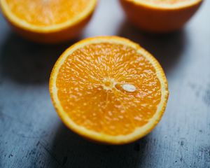 Превью обои апельсин, дольки, фрукты, цитрус, свежий
