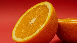 Превью обои апельсин, фрукт, дольки, цитрус