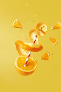 Превью обои апельсин, фрукт, сочный, яркий