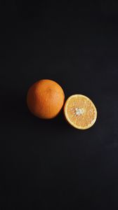 Превью обои апельсин, фрукт, цитрус, долька