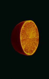 Превью обои апельсин, фрукт, цитрус, оранжевый