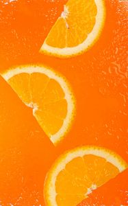 Превью обои апельсин, фрукт, цитрус, дольки, спелый, сочный