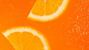 Превью обои апельсин, фрукт, цитрус, дольки, спелый, сочный
