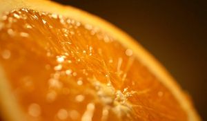Превью обои апельсин, срез, спелый, сочный, оранжевый
