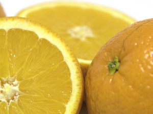 Превью обои апельсин, цитрус, фрукт