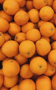 Превью обои апельсины, фрукты, цитрус, тропический