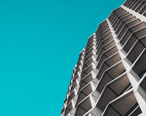 Превью обои архитектура, фасад, минимализм, здание, небо