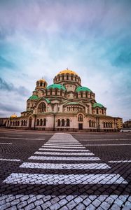 Превью обои архитектура, храм, площадь