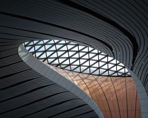 Превью обои архитектура, конструкция, окна, свет