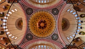 Превью обои архитектура, потолок, вид снизу