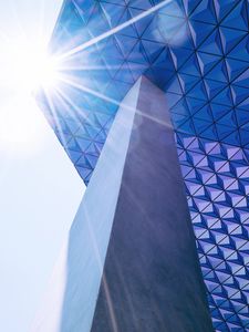 Превью обои архитектура, строение, формы, свет