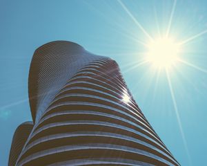 Превью обои архитектура, здание, небо