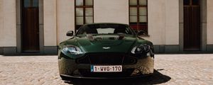 Превью обои aston martin db1117, aston martin, спорткар, автомобиль, вид спереди