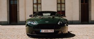 Превью обои aston martin db1117, aston martin, спорткар, автомобиль, вид спереди