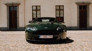 Превью обои aston martin db1117, aston martin, спорткар, автомобиль, вид спереди