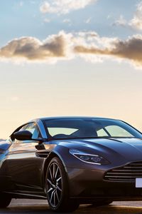 Превью обои aston martin, db11, вид сбоку