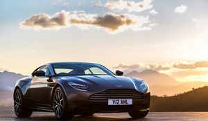 Превью обои aston martin, db11, вид сбоку