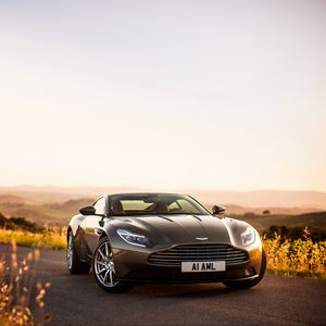 Превью обои aston martin, db11, вид спереди