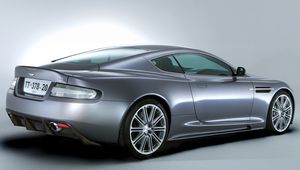 Превью обои aston martin, dbs, 2006, серый, вид сбоку, стиль, астон мартин, авто